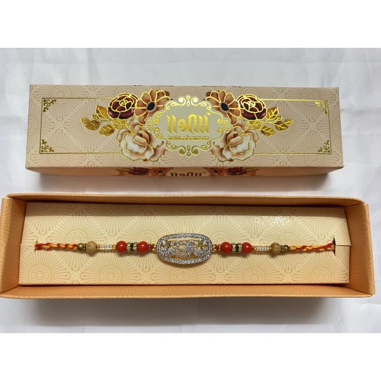 Designer Rakhi Thread Raksha Bandhan Hindu Festival Wrist Band Rakhadi Brother