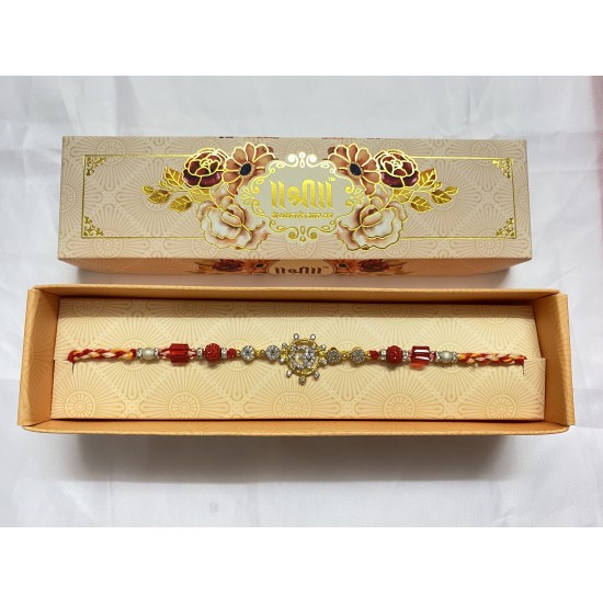 Designer Rakhi Thread Raksha Bandhan Hindu Festival Wrist Band Rakhadi Brother