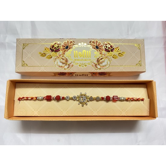 Designer Rakhi Thread Raksha Bandhan Hindu Festival Wrist Band Rakhadi Brother