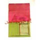  GREEN COLOUR KANCHI PATTU HAND LOOM BUTI SAREE
