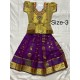 South Indian Girls/Kids Traditional Pattu Pavadai Lahenga /Dress Sattai