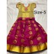 South Indian Girls/Kids Traditional Pattu Pavadai Lahenga /Dress Sattai