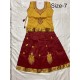  Asian Indian/Pakistani Girls Children Kids Pattu Pavadai Lahenga/Dress Sattai