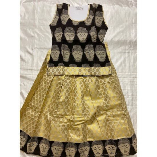  Asian Indian/Pakistani Girls Children Kids Pattu Pavadai Lahenga/Dress Sattai