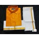 Indian Traditional Boys Cotton Dhoti  Semi Raw Silk Shirt  with Towel Ethinic Wear Designer 