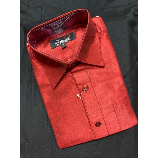 Indian Traditional Boys Cotton Dhoti  Semi Raw Silk Shirt  with Towel Ethinic Wear Designer 