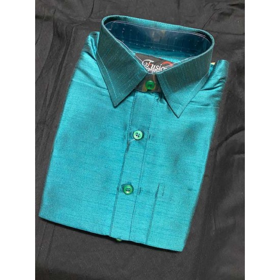 Indian Traditional Boys Cotton Dhoti  Semi Raw Silk Shirt  with Towel Ethinic Wear Designer 