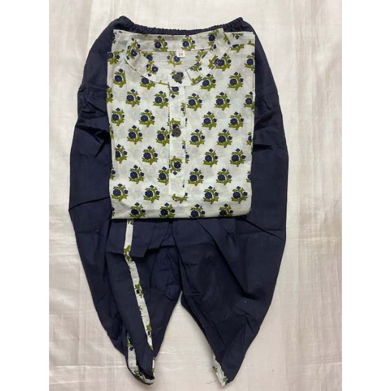 Indian Traditional Boys Cotton Kurta And Dhoti  Ethinic Wear Designer 