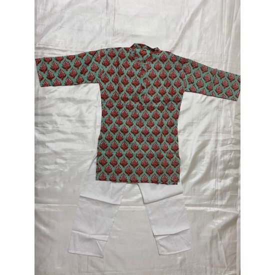 Indian Traditional Boys Cotton Kurta And Pajama  Ethinic Wear Designer 