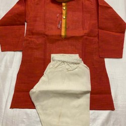 Indian Traditional Boys PURE COTTON  Kurta  With Pajama  Ethnic  Designer WEAR  