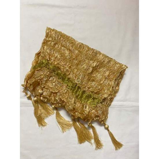 MEN'S INDIAN FANCY RESHAM SCARVES SHERWANI STOLE 