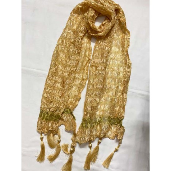 MEN'S INDIAN FANCY RESHAM SCARVES SHERWANI STOLE 