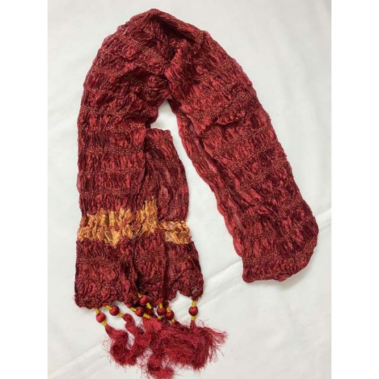 MEN'S INDIAN FANCY RESHAM SCARVES SHERWANI STOLE 