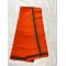 ORANGE  Colour Traditional Indian Men’s Pure Cotton Dhoti -Indian