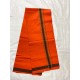 ORANGE Colour Traditional Indian Men’s Pure Cotton Dhoti -Indian ORANGE Colour Traditional Indian Men’s Pure Cotton Dhoti -Indian