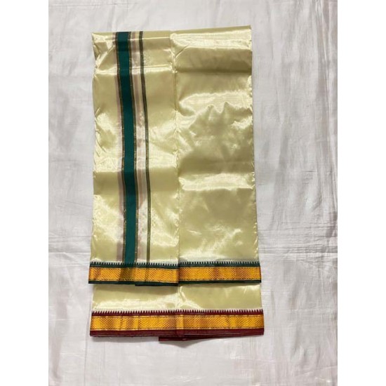 Asha Silk Traditional Indian Men’s  Dhoti -Indian/Bollywood /Wedding