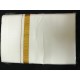 Traditional Indian/Bollywood Men’s White Cotton single  Dhoti -2 meters