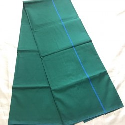Green colour Traditional Indian Men’s Pure Cotton Dhoti -Indian