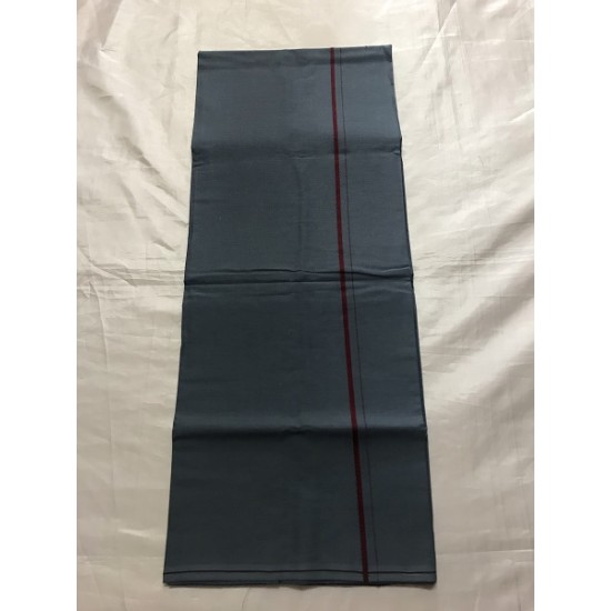 Ash Colour Traditional Indian Men’s Pure Cotton Dhoti -Indian