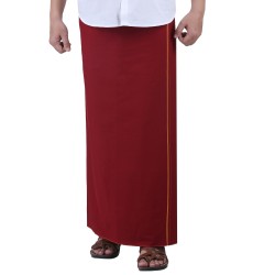 Dark Traditional Indian Men’s Pure Cotton Dhoti -Indian/Bollywood 