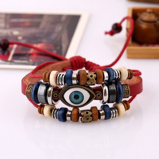 Cat Eye Multi-Layer Bracelet