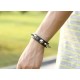   UNISEX LEATHER BRACELET