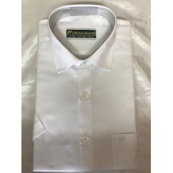  WHITE COLOUR  KHADI COTTON HALF SHIRT 
