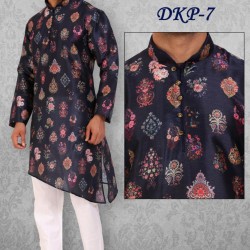 Floral Print men's  Kurta Pajama  for festival wear 