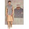  Men's Kurta Pajama with jacket Party wear 