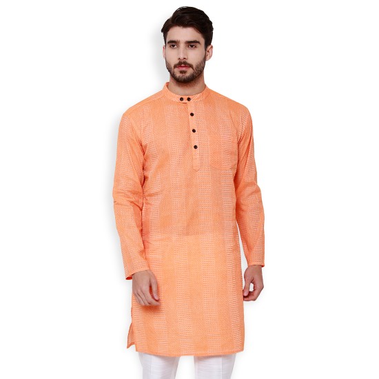 HAND LOOM COTTON KURTA 