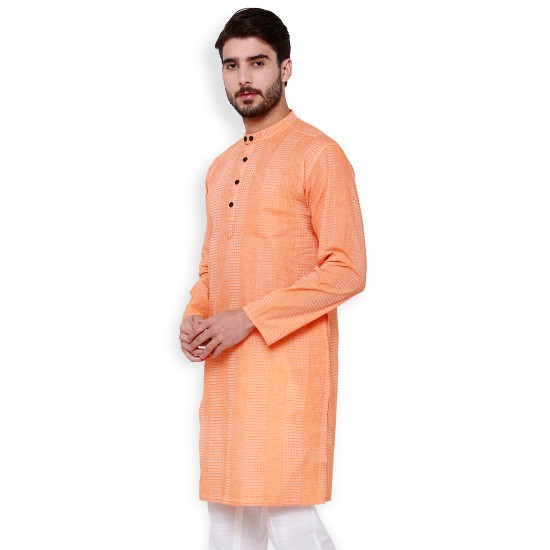 HAND LOOM COTTON KURTA 