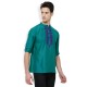 GREEN COLOUR SHORT KURTA 
