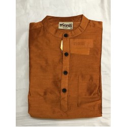 HAND LOOM SILK BLEND LONG KURTA 