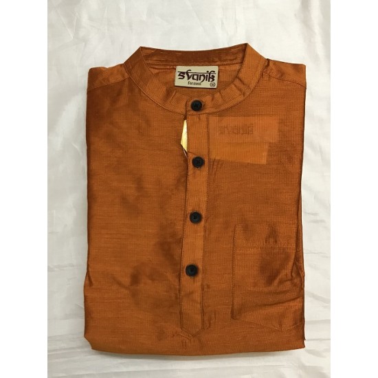 HAND LOOM SILK BLEND LONG KURTA 