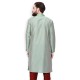 Teal Green Dupion Work Designer Men's Kurta  With Hand Work