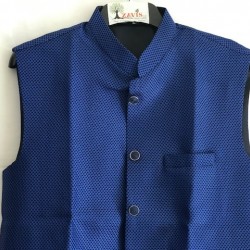 Royal Blue Colour Glamorous  Party Wear Modi Cut  Jacket ( waistcoat ) 