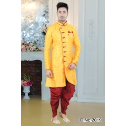 Men's Designer Ethnic Indo Western Sherwani for wedding Bollywood style 