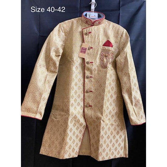 Men's Designer Ethnic Indo Western Sherwani for wedding Bollywood style 