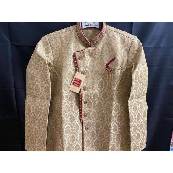 Men's Designer Ethnic Indo Western Sherwani for wedding Bollywood style 