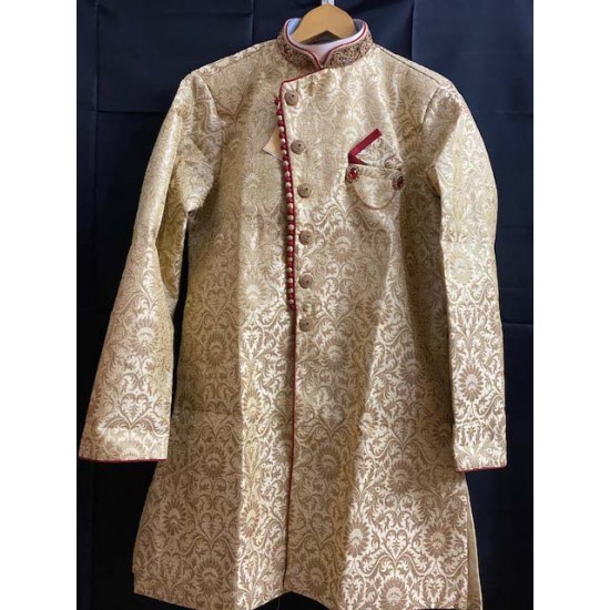 Men's Designer Ethnic Indo Western Sherwani for wedding Bollywood style 