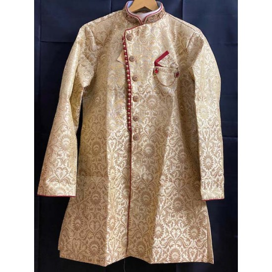 Men's Designer Ethnic Indo Western Sherwani for wedding Bollywood style 