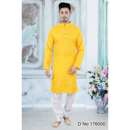 Beautifully Designed  Cotton  men's kurta Pajama 