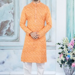Beautifully Designed  Cotton  men's kurta Pajama