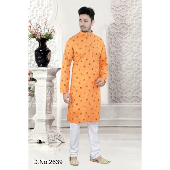 Beautifully Designed  Cotton  men's kurta Pajama 