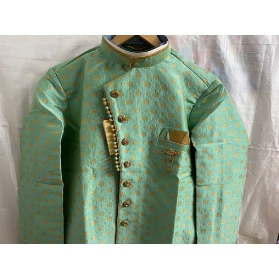 Men's Designer Ethnic Indo Western Sherwani for wedding Bollywood style 