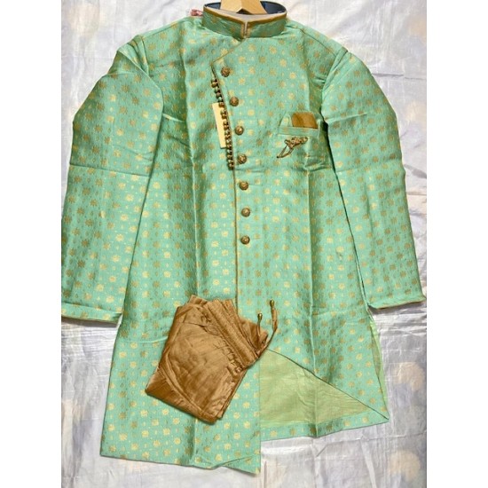 Men's Designer Ethnic Indo Western Sherwani for wedding Bollywood style 