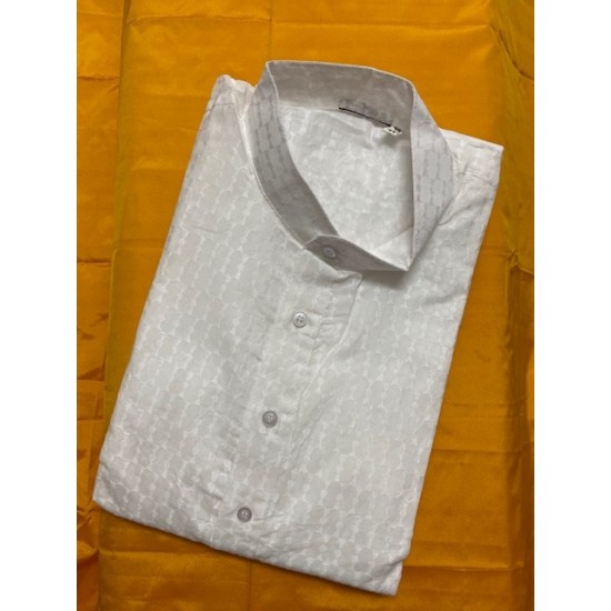 Beautifully Designed men's white  kurta Pajama 
