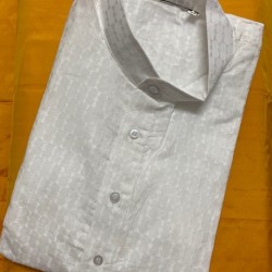 Beautifully Designed men's white  kurta Pajama 