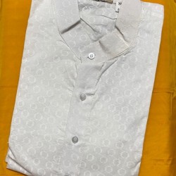 Beautifully Designed men's white  kurta Pajama 