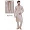 Men's  Gold Colour Art Silk Kurta Shalwar Kameez Pyjama Formal Wear Sherwani